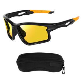 Ambeye Ae0067 Tr Sports Night Vision Glasses With Yellow Polarized Lens Anti-glare Cyc