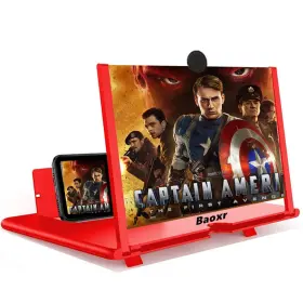 Hgdf654d Boolian 3d Screen Magnifier 12-inch Hd Mobile Smartphone Video Support X / Hgdf654d Boolian 3d Screen Magnifier 12-inch Hd Mobile Smartphone Video Support X /