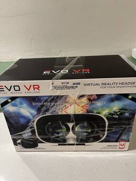 Evo Vr Mic-vrb04-199 New Ultra Ii Virtual Reality Headset White Black