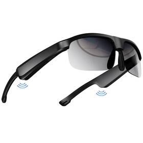 Gaxabi 649310128228 Smart Glasses Polarized Bluetooth Sunglasses With Speaker Voice Assistant