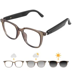 Gs07-brown Genxenon Ai Smart Glasses Translator For Men Women Sunglasses Brown Gs07-brown Genxenon Ai Smart Glasses Translator For Men Women Sunglasses Brown