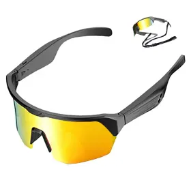 Yj-006 Grofulor Smart Bluetooth Glasses For Men And Women Polarized Sunglasses With Open Ear B