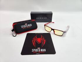 Gunnar Cru-11913 - Spider-man Miles Morales Edition Gaming Pc Glasses Amber Tint New