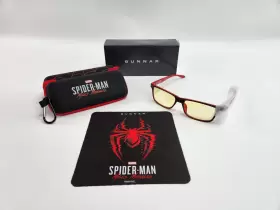 Cru-11913 Gunnar - Spider-man Miles Morales Edition Gaming Pc Glasses Amber Tint New Cru-11913 Gunnar - Spider-man Miles Morales Edition Gaming Pc Glasses Amber Tint New