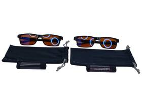 Gunnar Ver-00112 Lot Of 2 -vertex Blue Light Gaming Computer Onyx - Free Shipping
