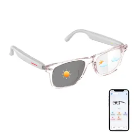 E13v-c-ai Haixinda Ai Translator Smart Glasses With Gpt Integration Photochromic Lenses Suppor