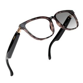 Loangyunfone Kl02-tortoiseshell Ai Smart Glasses With Real-time Translation And Voice Assistant Bluetooth