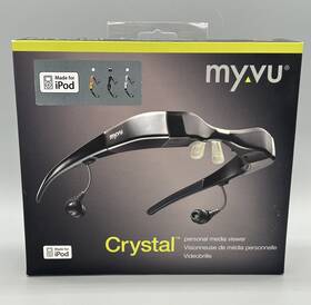 Myvu 858649100229 Crystal Personal Media Viewer - Sealed