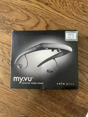 Pmv-1003i Myvu Solo Plus Personal Media Viewer Virtual Big-screen Ipod Glasses New