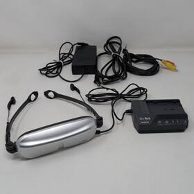 Olympus Fmd-200 Eye Trek Video Multimedia Glasses Gaming Headset Tested Working