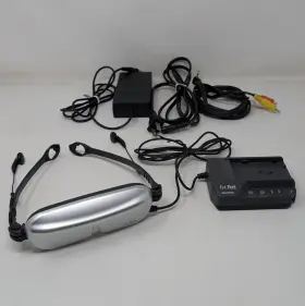Fmd-200 Olympus Eye Trek Video Multimedia Glasses Gaming Headset Tested Working Fmd-200 Olympus Eye Trek Video Multimedia Glasses Gaming Headset Tested Working