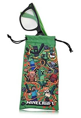 Pan Oceanic Eyewear Ltd 085612206026 Blue Light Blocking Glasses With Pouch Computer And Video Green/black
