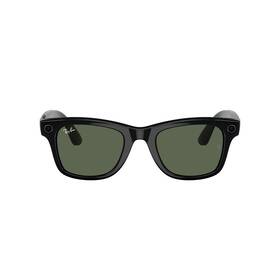 Ray-ban 056597988377 Ray-ban Wayfarer Gen 1 - Shiny Black/g15 Green