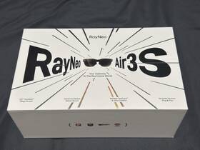 Rayneo Xrgf3s Air 3s Video Glasses Usb-c Immersive Stereo Sound Black With Case
