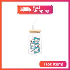 Silver Buffalo Sn1818qp Sanrio Hello Kitty And Friends Cinnamoroll Polaroids Glass Jar Tu