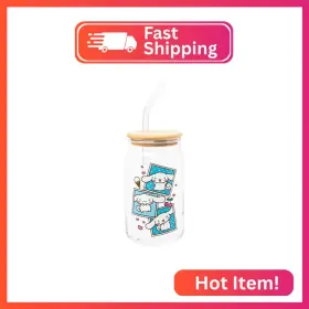 Sn1818qp Silver Buffalo Sanrio Hello Kitty And Friends Cinnamoroll Polaroids Glass Jar Tu
