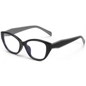 Sodqw 2371 Trendy Blue Light Blocking Glasses For Women Square Frame Reduce Eyestr