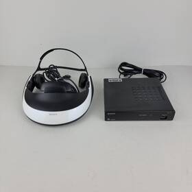 Sony Hmz-t1 Personal Head Mounted 3d Display Viewer High Definition Dual-oled Hd