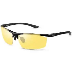So3319-3 Soxick Night Driving Glasses Anti Glare Polarized Safety Yellow For Men Women So3319-3 Soxick Night Driving Glasses Anti Glare Polarized Safety Yellow For Men Women