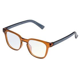 The Book Club Tbc202312000 Blue Light Twelve Hungry Bens Unisex Glasses Tan 49.0 Millimeters