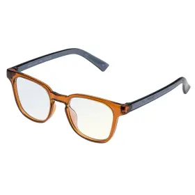 Tbc202312000 The Book Club Blue Light Twelve Hungry Bens Unisex Glasses Tan 49.0 Millimeters