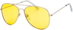 Fr1000125 The Fresh Men Women Driving Polarized Hd Sight Night Vision Anti-glare Glasses