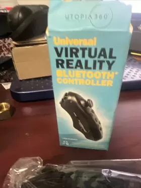 Utopia 360 V10816 Universal Virtual Reality Bluetooth Controller New Open Box Utopia 360 V10816 Universal Virtual Reality Bluetooth Controller New Open Box