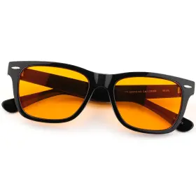 Cx3020c Viewjoy Sleep Glasses 99.9% Blue Light Dual Ar Coatings Amber Orange Lens For