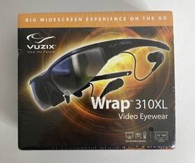 Vuzix 187774000198 Wrap 310xl Video Eyewear Widescreen - Virtual 55 Inch 16 9 Display- Sealed
