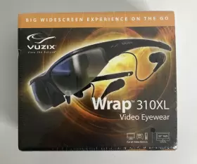 310xl Vuzix 187774000198 Wrap Video Eyewear Widescreen - Virtual 55 Inch 16 9 Display- Sealed