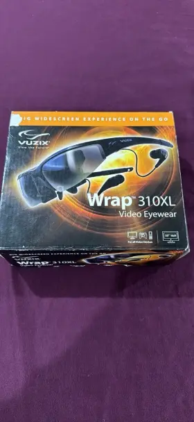 311t00011 Vuzix 2009 Wrap 310 Video Eyewear Widescreen 16 9 For Dvd Phone Camera Pc Gb24