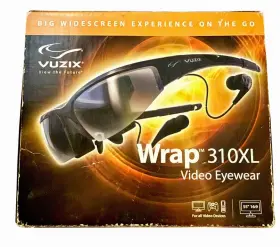 Mp0003204-a Vuzix Wrap 310xl Widescreen Video Eyewear Glasses Minor Cosmetic Defects Mp0003204-a Vuzix Wrap 310xl Widescreen Video Eyewear Glasses Minor Cosmetic Defects