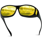 Chiccool Night Driving Glasses Fit Over For Women, 1 Pack, Yellow New. Price: $29.71.