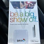 Ipico Hand-held Projector For Ipod & Iphone Model PJ205 Brand New Sealed. Price: $70.00.