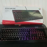 Hyperx Alloy Core Rgb Mechanical Gaming Dynamic Light Effect Used. Price: $40.00.