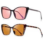 Jfxqdr Women's 2 Pack Large, Black + Coco Tortoise Frame Pink Brown Lens New. Price: $62.25.