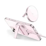 Esr Halolock Kickstand Wireless Charger Magsafe Compatible Pastel Pink New. Price: $12.99.