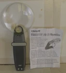 Carson Freehand FH-25 Magnifier Lighted, Loope & Built Stand -vintage -tested Used. Price: $13.77.