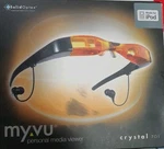 Tft Monitor Video Glasses Lcd Composite Myvu Crystal 701 Mint Perfect 640X480 Av Open. Price: $179.95.