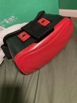 Used - Onn Virtual Reality Smartphone Holder Headset Red/black. Price: $9.00.