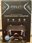 Fibrum Pro Portable Virtual Reality Kit For 4 To 6 Screen Smartphones In Box Open. Price: $10.00.