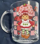 Strawberry Shortcake Glass Coffee Mug Silver Buffalo Llc. 2025 17.5 Fl. Oz. New. Price: $29.99.