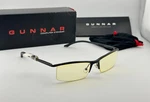 New Gunnar Computer Glasses Emissary 55-18 Onyx Frame W/ Amber Yellow *rare*. Price: $95.00.