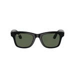 Ray-ban Wayfarer Gen Shiny BLACK/G15 Green Used. Price: $199.00.