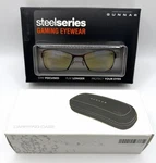 Gunnar Optiks Steelseries Scope Video Game Gaming Glasses SCO-04301 Onyx/carbon New. Price: $39.00.