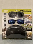 Inventel Procam Video Recording Sports Glasses W/interchangeable Lens & Case New. Price: $39.99.