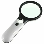 3 Led Light 45X Handheld Magnifier Reading Magnifying Glass Lens Jewelry Loupe New. Price: $8.28.