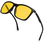 Dollger Square Polarized Night Driving Glasses For Women Medium, Black New. Price: $15.32.