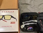 Gunnar Gaming Lightning Bolt 360 Amber/sun Lens Eyeglasses Sunglasses Used. Price: $44.99.