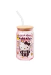 Silver Buffalo Hello Kitty Halloween Tumbler Skeleton Glass Jar Bamboo Lid 16OZ New. Price: $13.90.